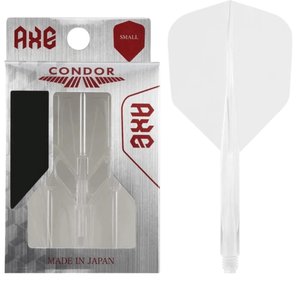 Condor AXE Revival Flight-Shaft-System No6 – Transparent Weiß, Intermediate Länge