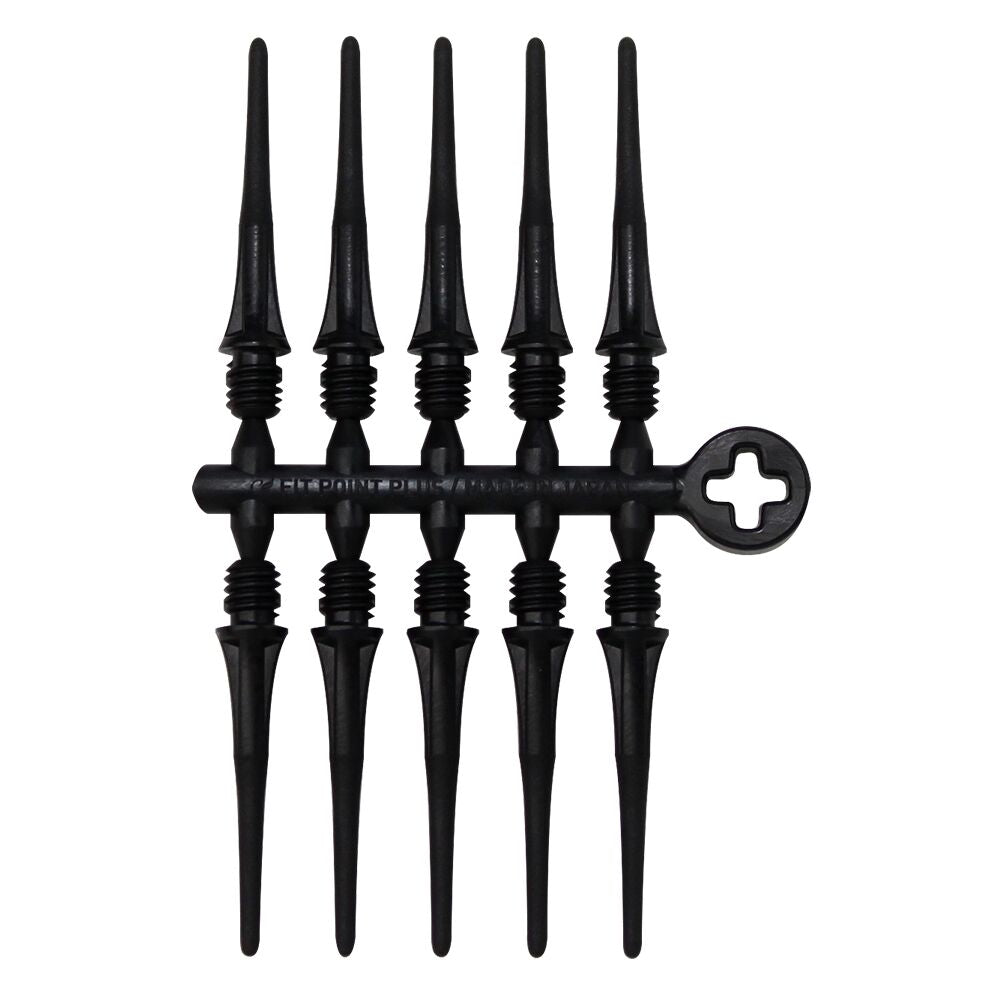 Produktbeschreibung: CosmoDarts Fit Point Plus – 50 Stück Softdart Spitzen (25 mm)