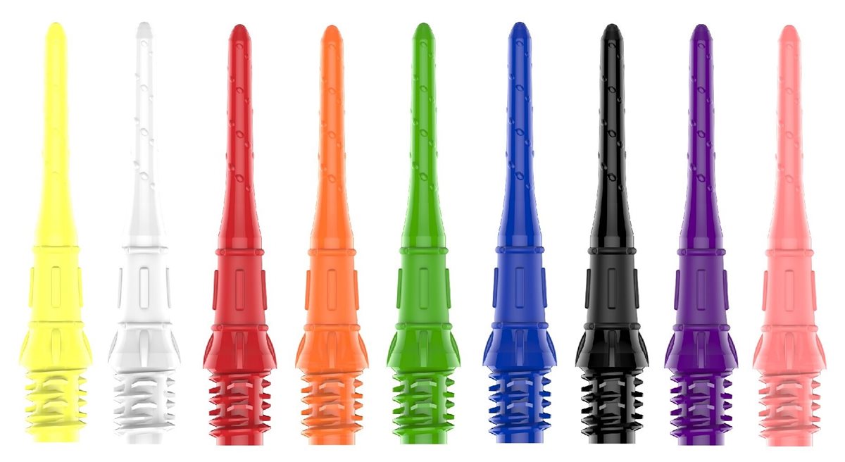 L-Style - Premium Lippoint Schwarz Soft Dart Spitzen - KM-Dartshop