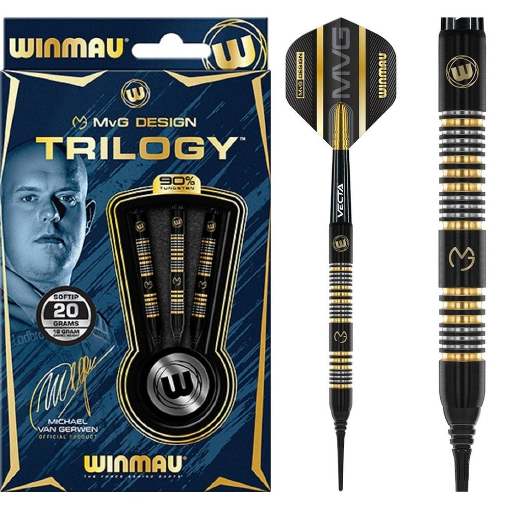 Winmau Michael van Gerwen MvG Trilogy Softdarts 20/23,5g Gramm Softdarts - KM-Dartshop