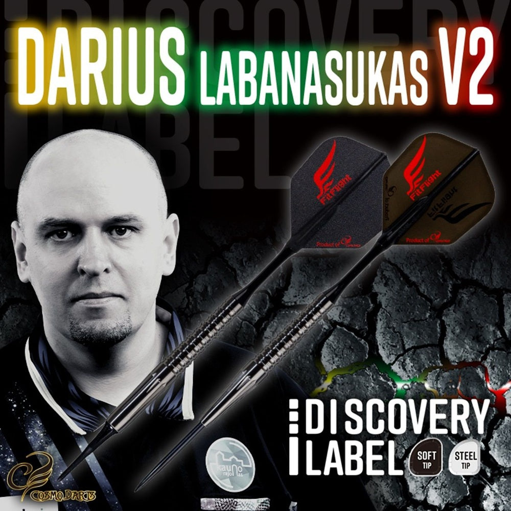 Cosmo Darts Darius Labanauskas V2 Softdarts 19g – 90 % Tungsten
