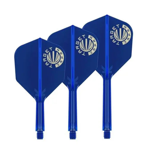Target Japan Logo K-Flex Shaft/Flight System Blau Standard No2 Shafts