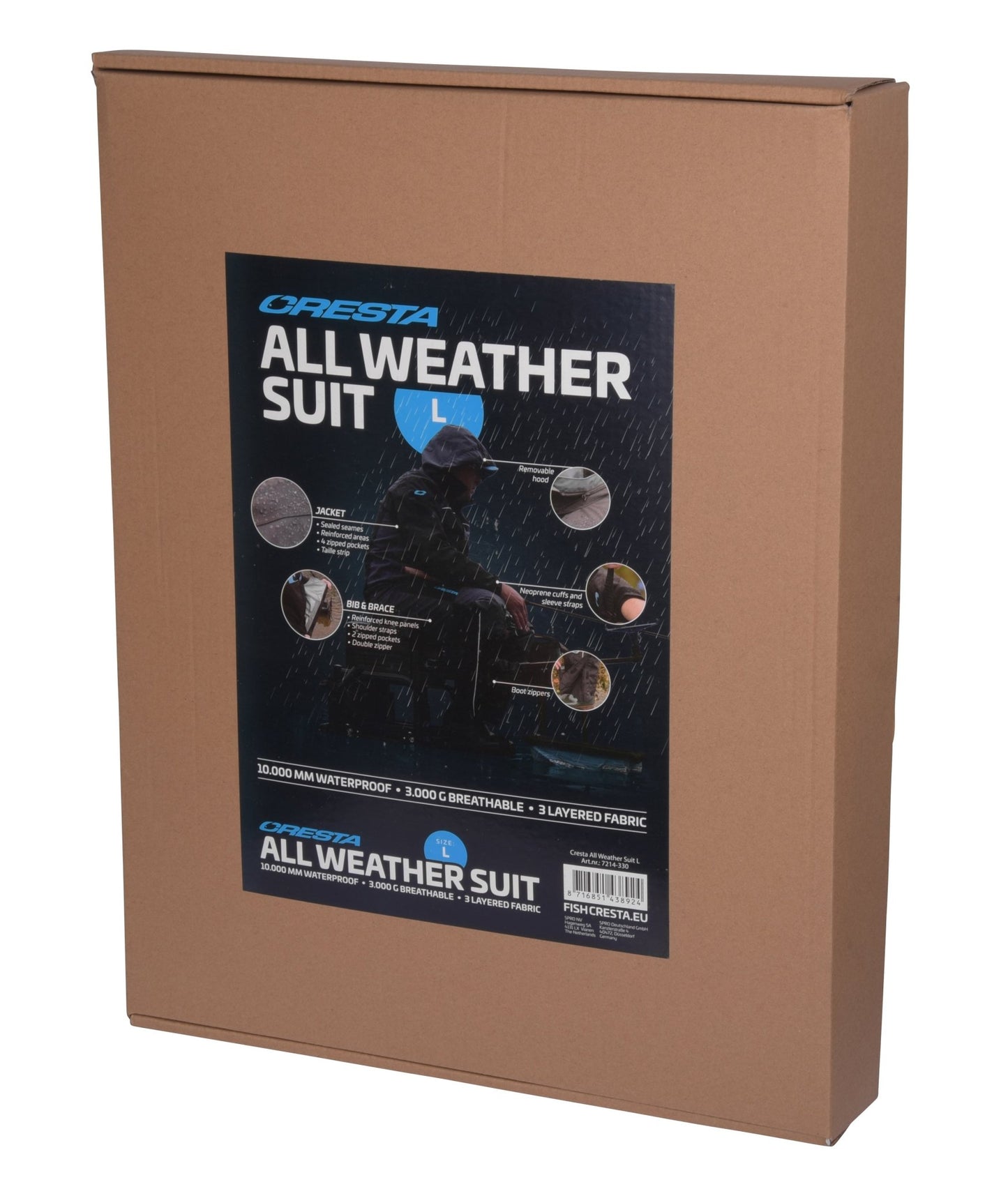 ALL WEATHER BIB & BRACE - KM-Tackle