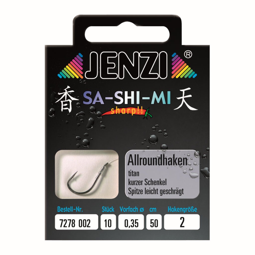 Allroundhaken, SA-SHI-MI, Gebunden - KM-Tackle