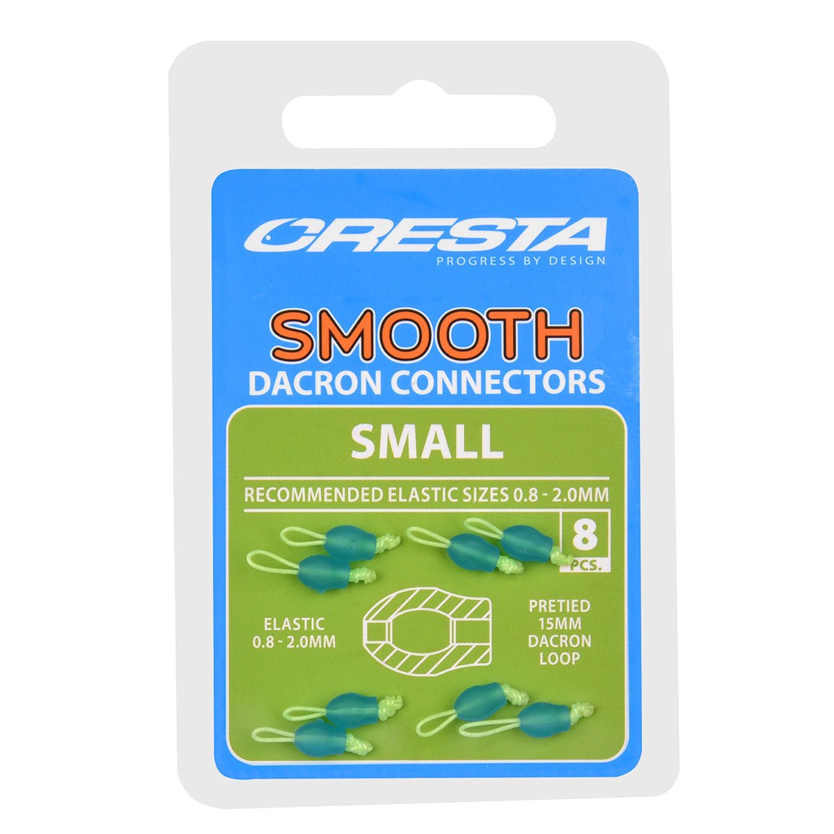 Cresta Smooth Dacron Connectors - KM-Tackle