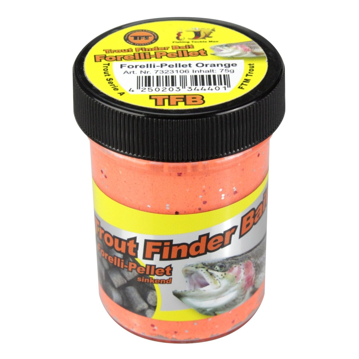 Forellenteig sinkend Pellet Glitter - KM-Tackle