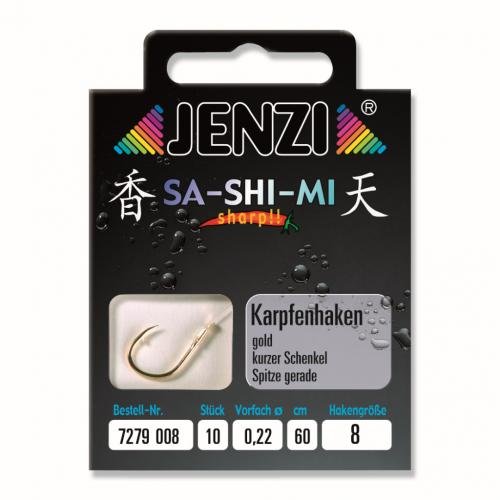 Karpfenhaken, SA-SHI-MI, Gebunden - KM-Tackle