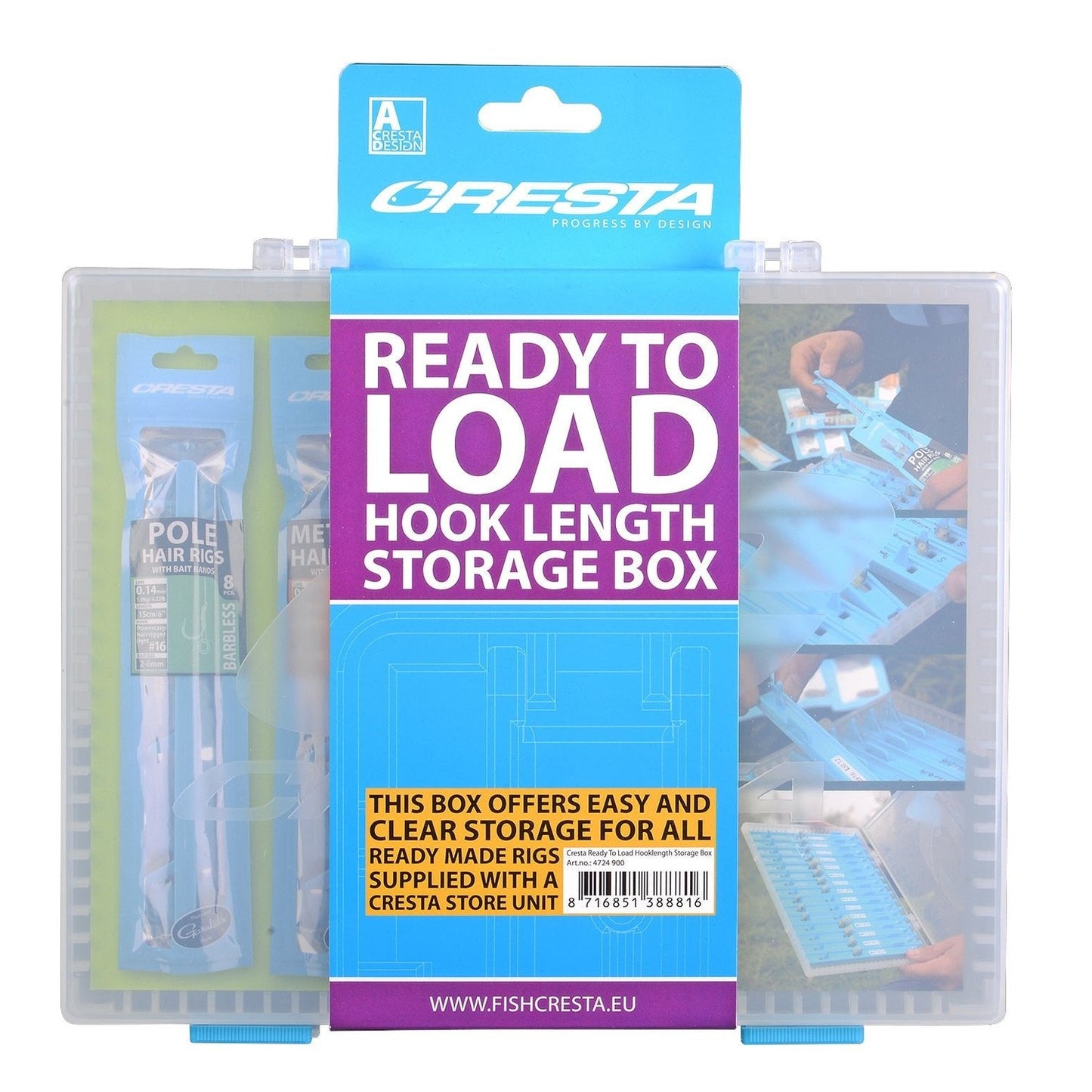 READY TO LOAD HOOKLENGTH BOX - KM-Tackle