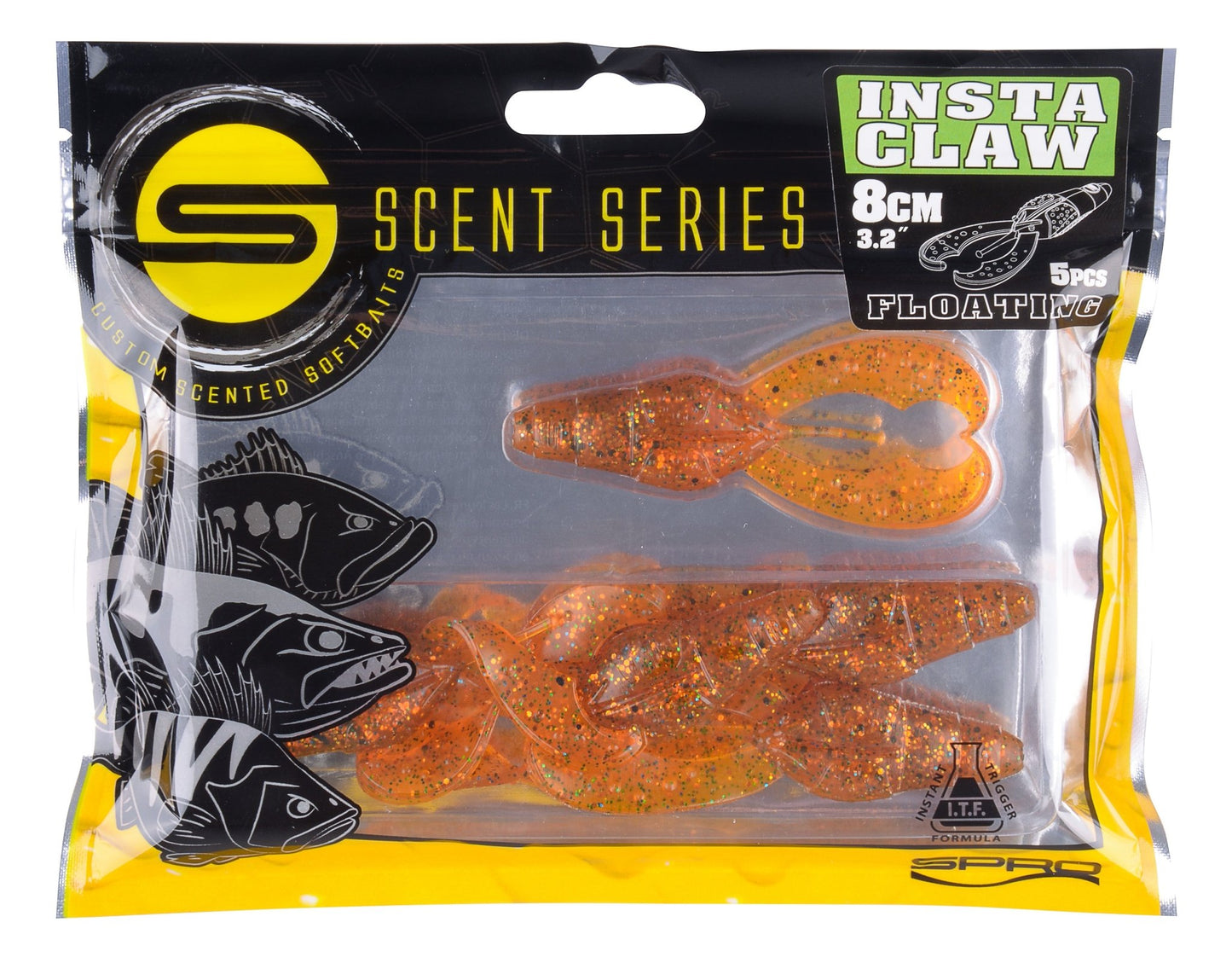 SCENT SER. INSTA CLAW 8CM - KM-Tackle
