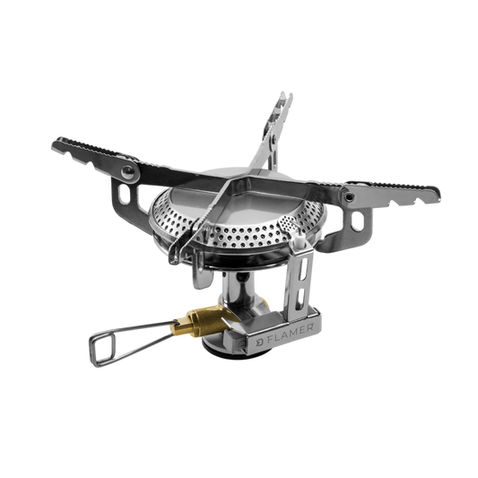Delphin Flamer 3000 W Gaskocher – kompakter Campingkocher mit Transportbox