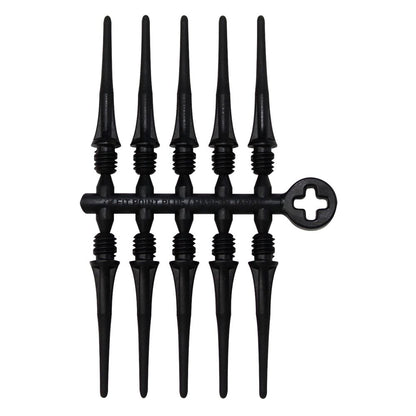 Produktbeschreibung: CosmoDarts Fit Point Plus – 50 Stück Softdart Spitzen (25 mm)