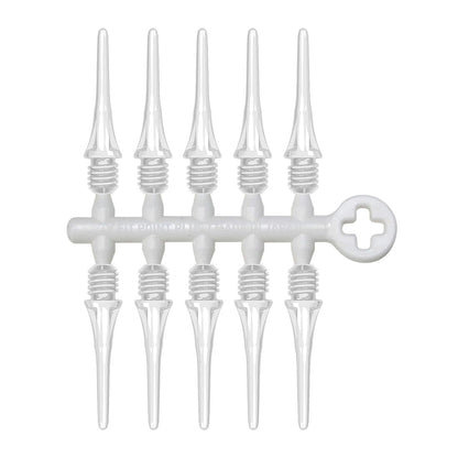 CosmoDarts Fit Point Plus Short 50 Stück 2BA Gewinde Tips Kunststoffspitzen - KM-Dartshop