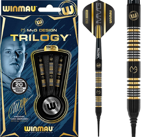 Winmau Michael van Gerwen MvG Trilogy Softdarts 20/23,5g Gramm Softdarts - KM-Dartshop