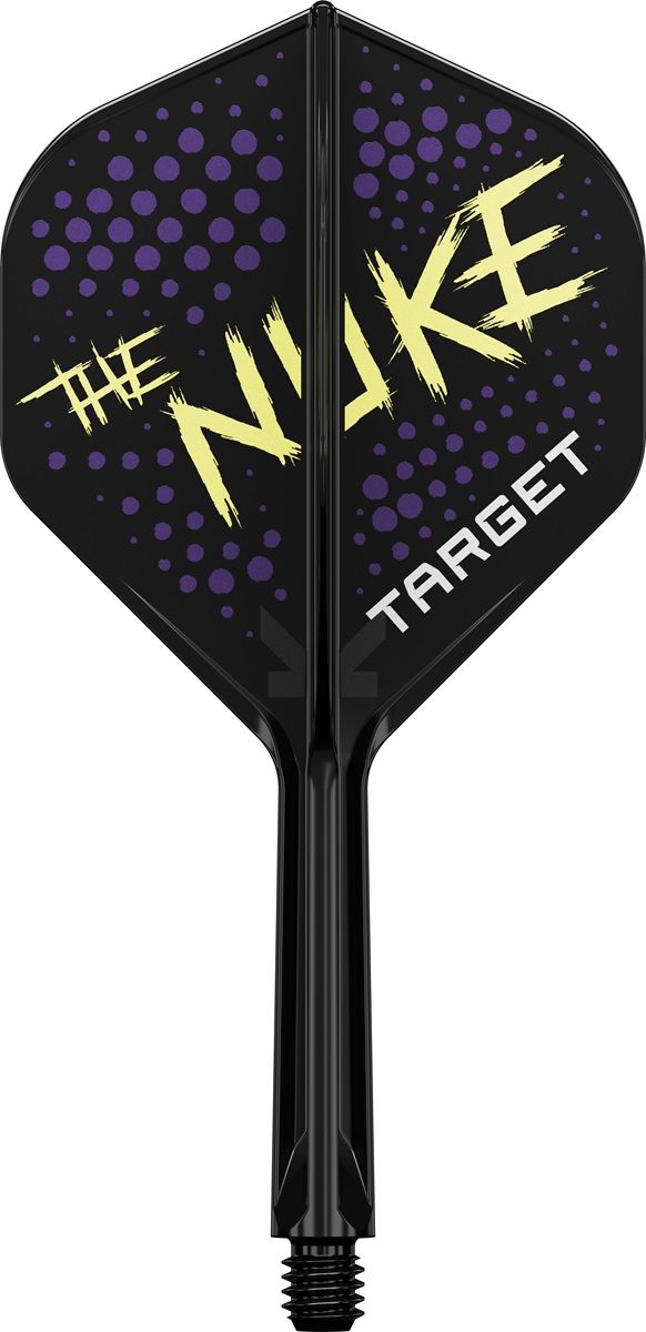 Target K-Flex Luke Littler Shaft/Flight System – 26 mm, Standard No.2, Schwarz