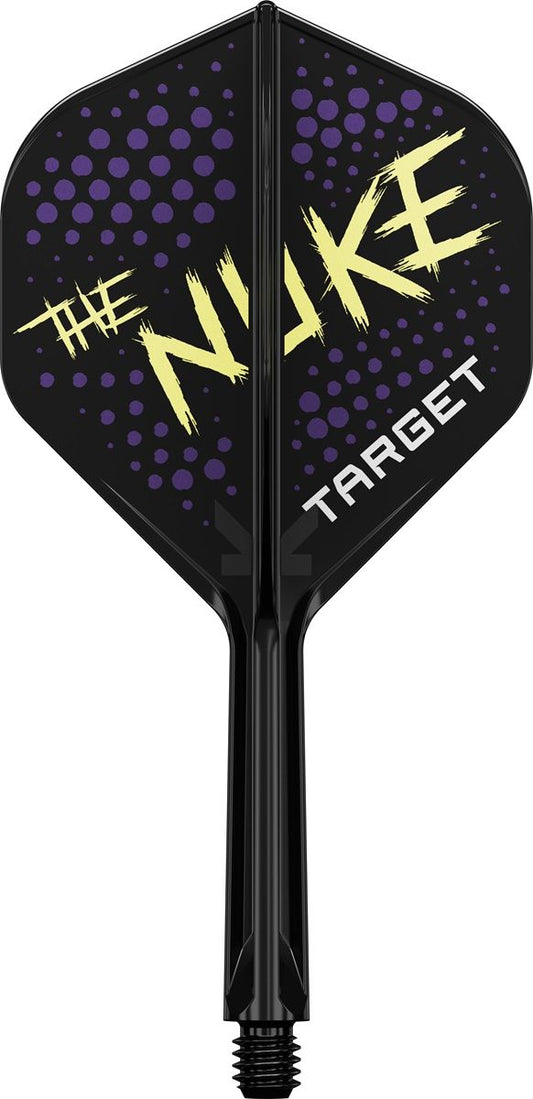Target K-Flex Luke Littler Shaft/Flight System – 26 mm, Standard No.2, Schwarz