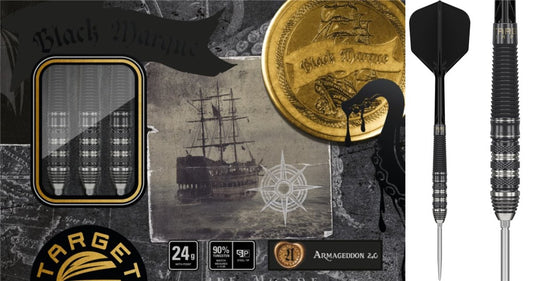 Target Black Marque Armageddon GEN 2 – 22 g Steeldarts mit Swiss Point