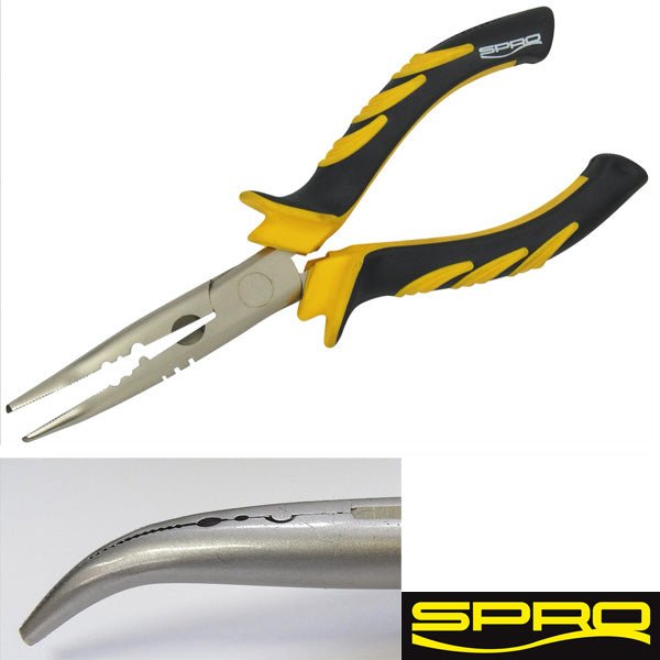 BENT NOSE PLIERS 18CM - KM-Tackle