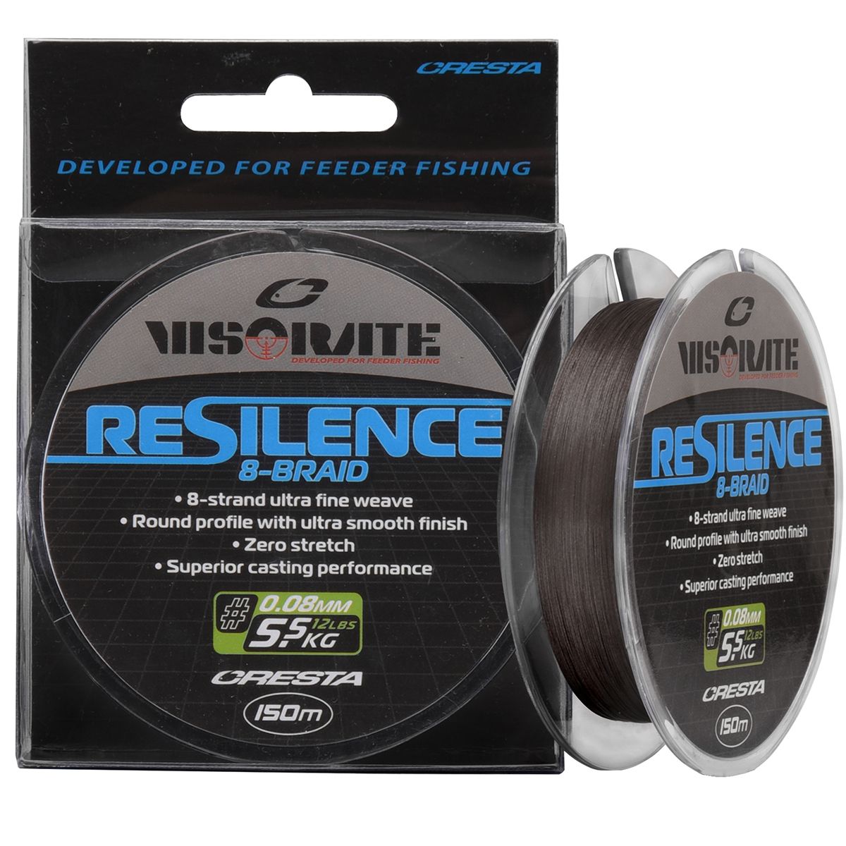 Cresta Resilence 8-Braid - KM-Tackle