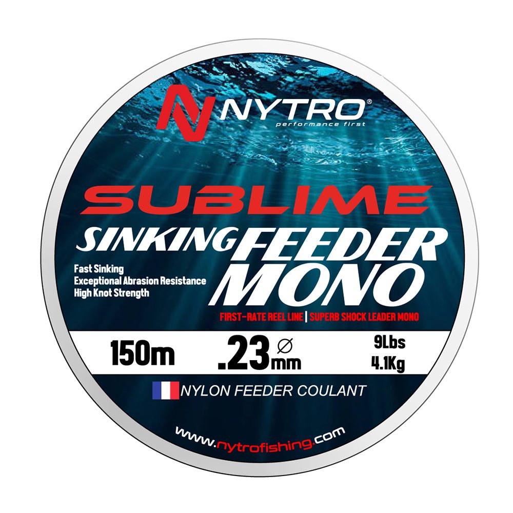 NYTRO SUBLIME SINKING FEEDER MONO - KM-Tackle