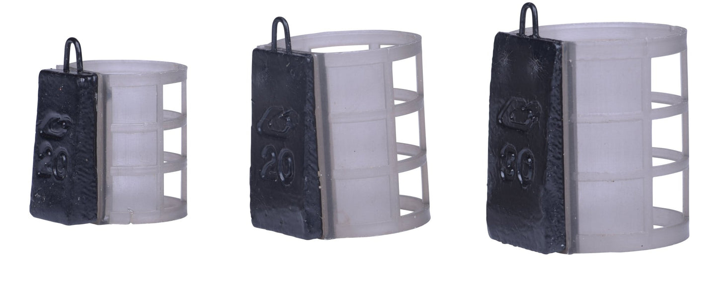 PLASTIC CAGE FEEDER SMALL - KM-Tackle