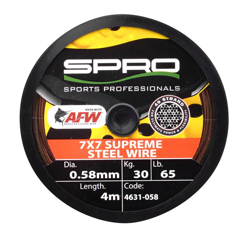 SUPER STEEL AFW WIRE - KM-Tackle