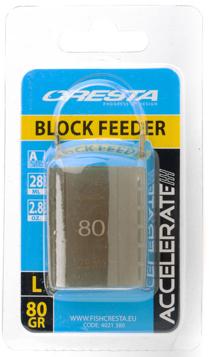 ACCELERATE BLOCK FEEDER LARGE - KM-Tackle