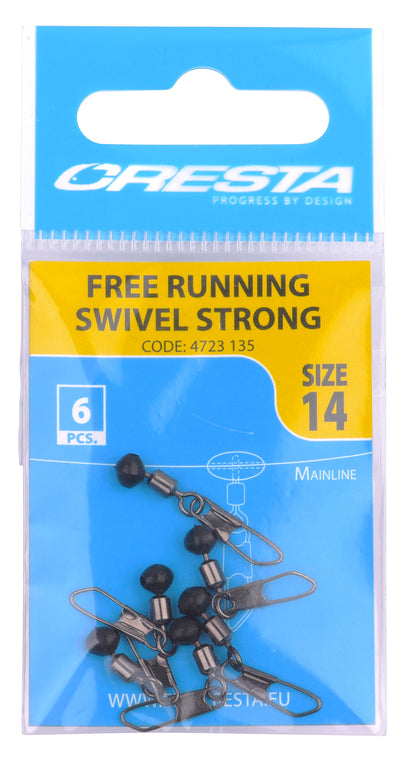 FREE RUNNING SWIVELS STRONG